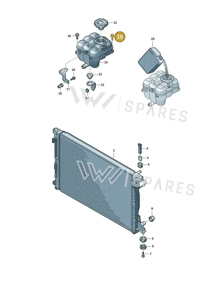 WHT005371 — Audi Q8 (2018-2025) diagram 429121047, position 15