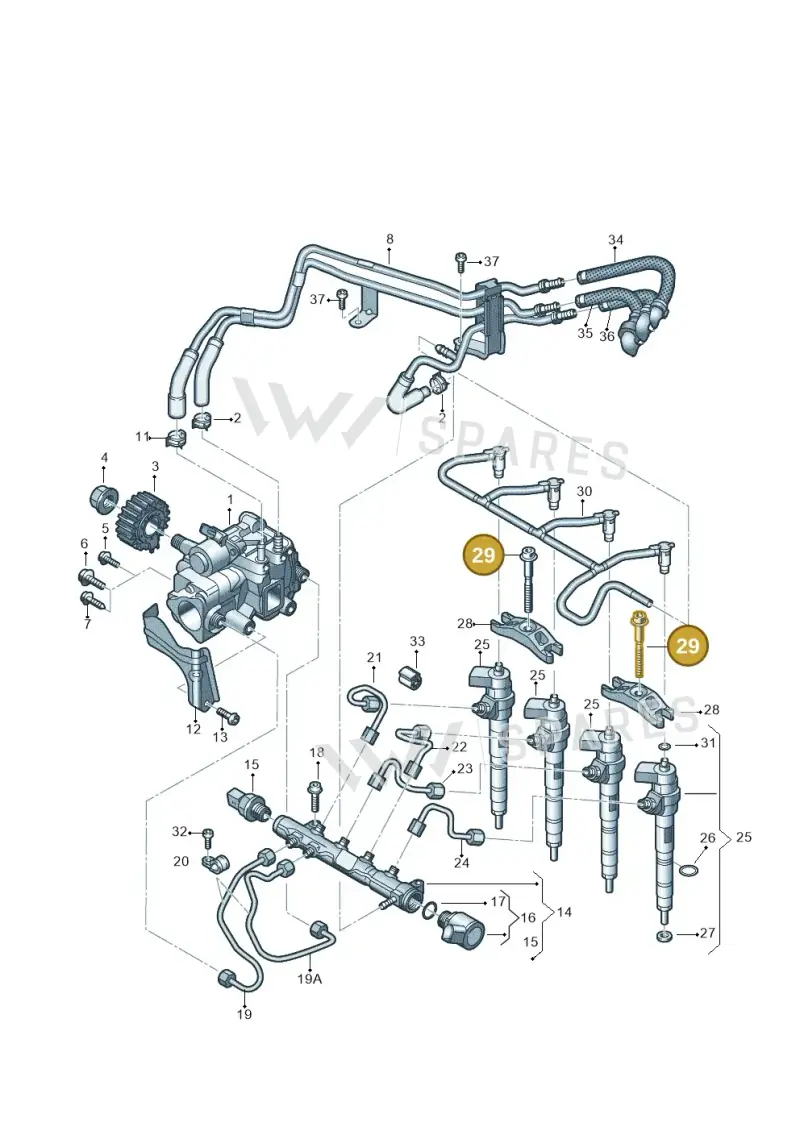 WHT005490 — Volkswagen Transport. multivan (2019-2024) diagram 807130000, position 29
