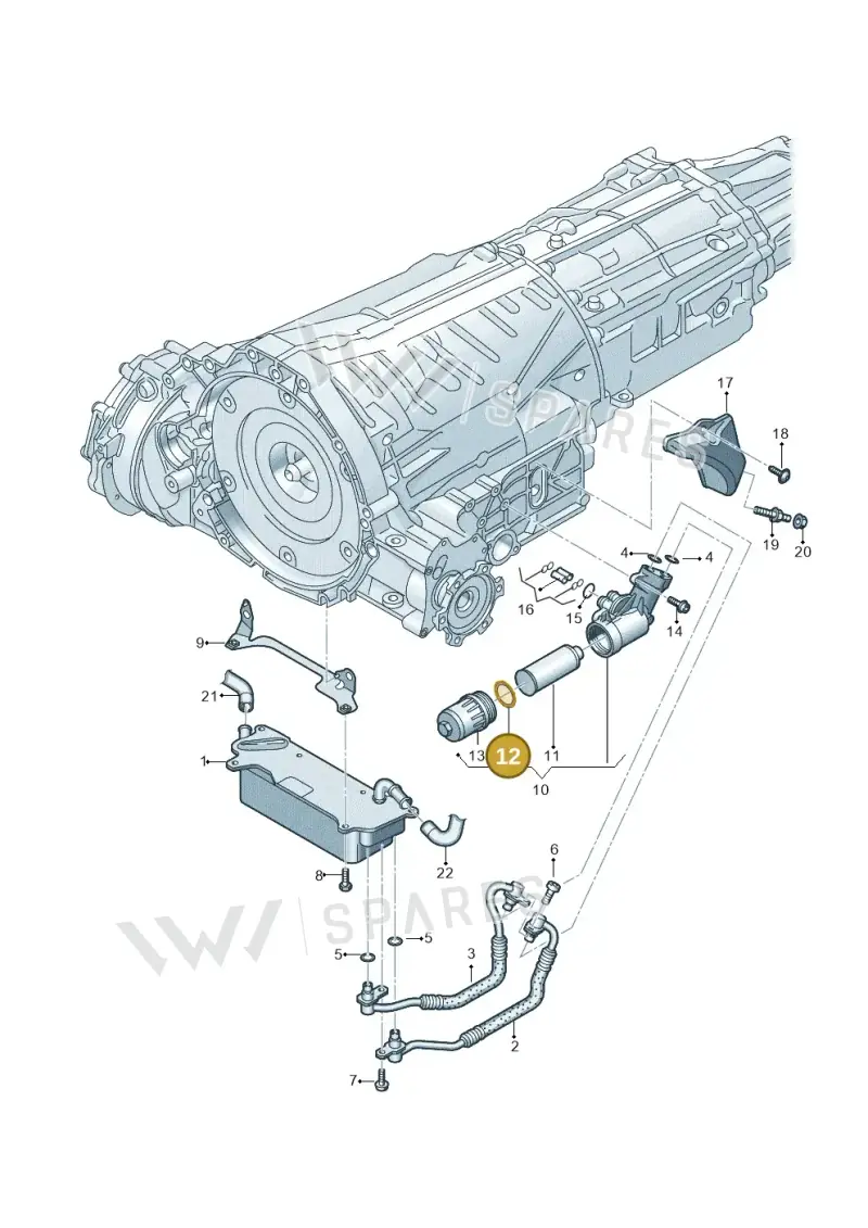 WHT005499A — Volkswagen Phideon (2016-2023) diagram 251317500, position 12