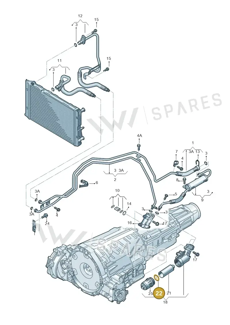 WHT005499A — Audi A4 Av. Allroad (2008-2016) diagram 647317550, position 22
