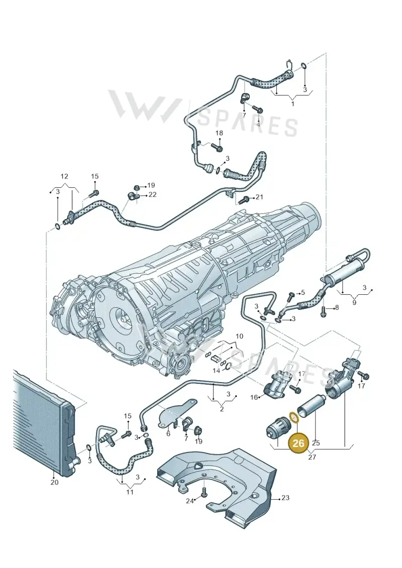 WHT005499A — Audi RS5 Coupe (2010-2015) diagram 695317550, position 26