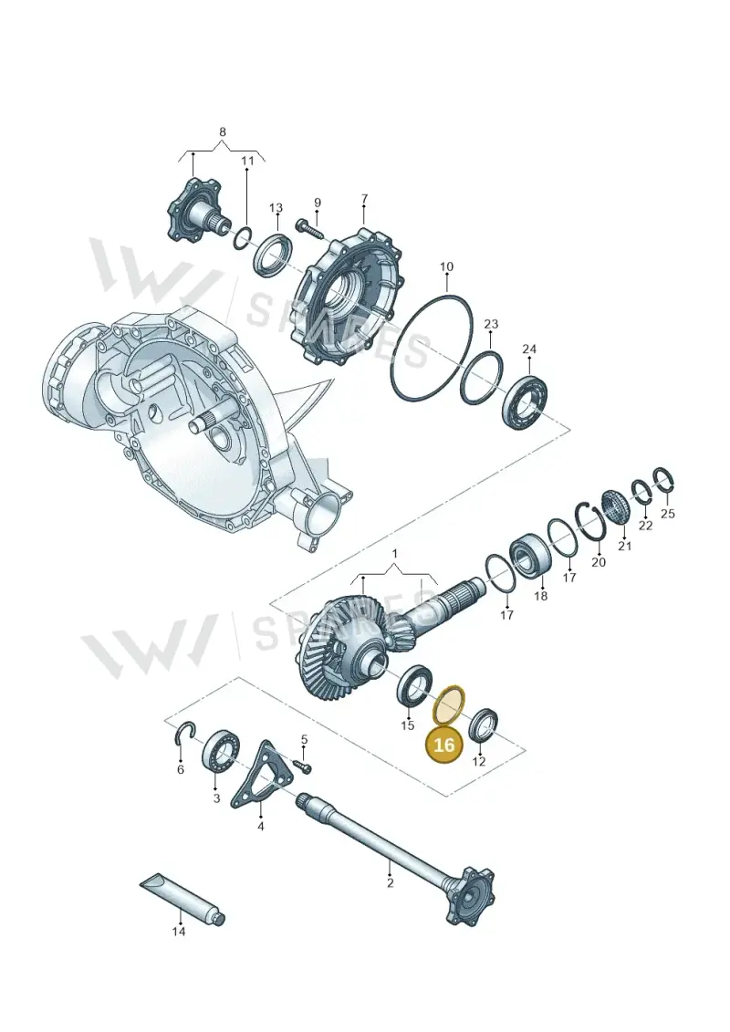 WHT005532AG — Audi A5 Limousine (2024-2025) diagram 798409055, position 16