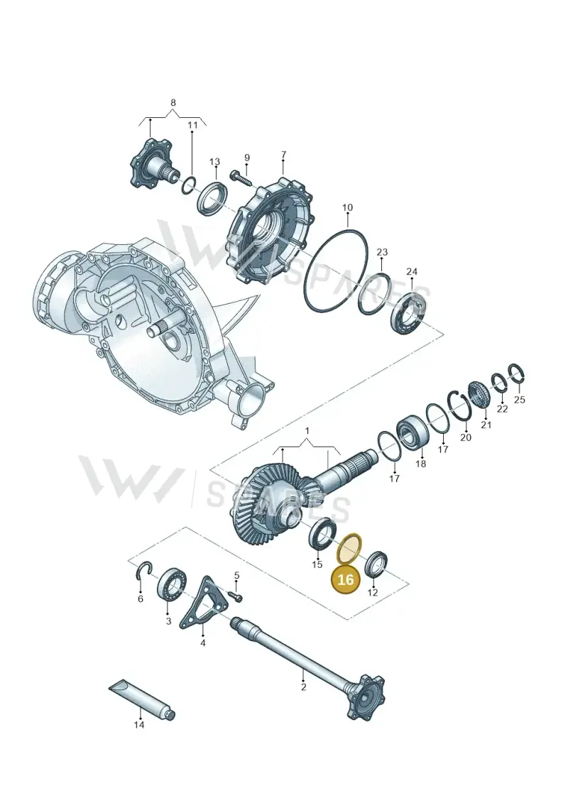 WHT005532AL — Audi A5 Limousine (2024-2025) diagram 798409055, position 16