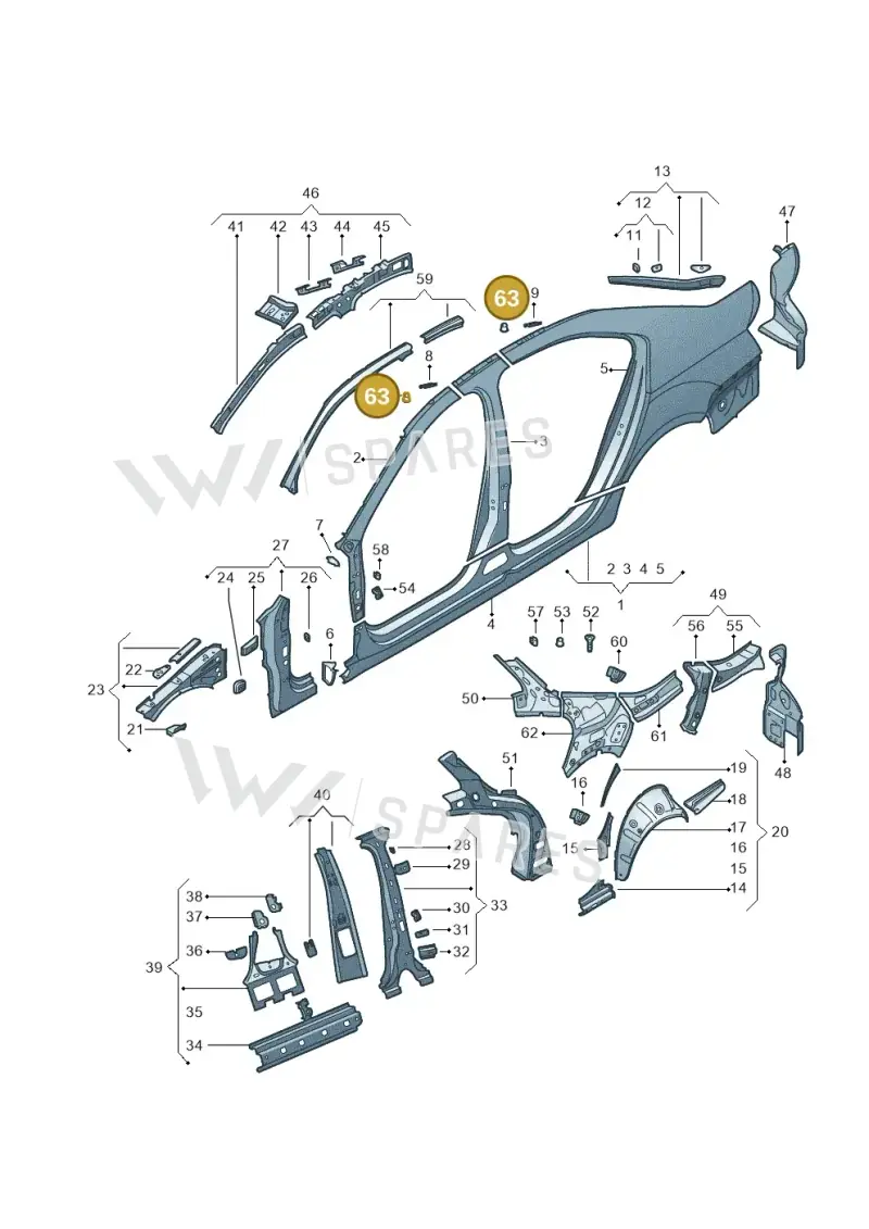 WHT005533 — Skoda Octavia (2017-2020) diagram 753809300, position 63