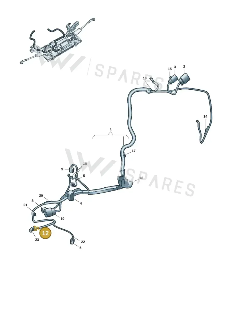 WHT006089 — Skoda Superb Combi (2023-) diagram 7t0971700, position 12