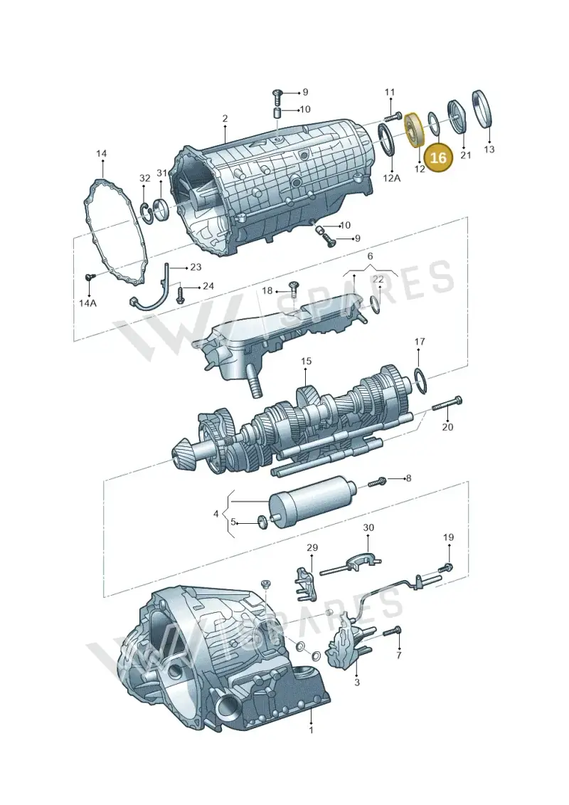 WHT006187A — Audi Q5 qu. 2.0 (2018-) diagram 577325076, position 16