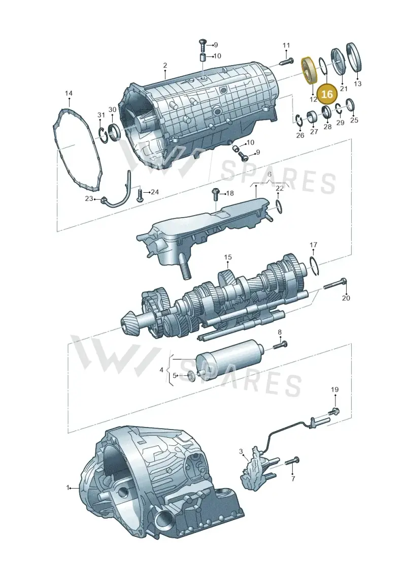 WHT006187G — Audi A7 (2021-) diagram 896325610, position 16