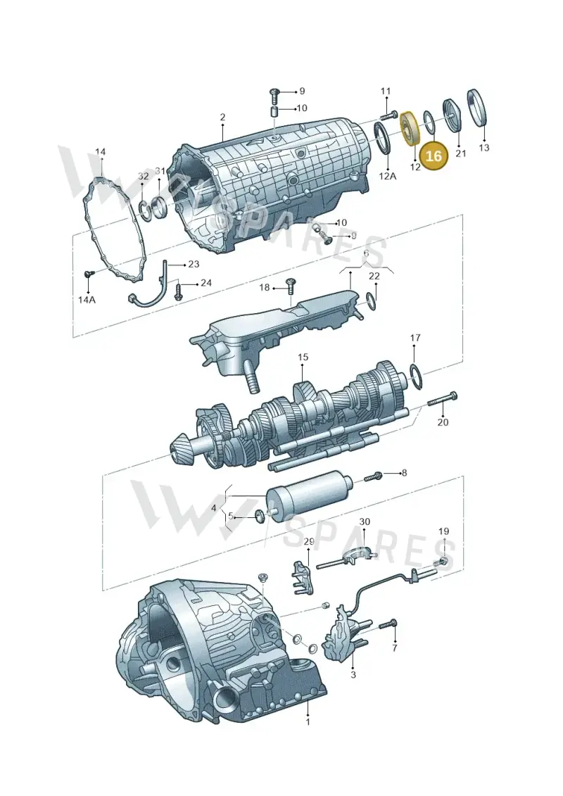 WHT006187L — Audi Q5 qu. 2.0 (2018-) diagram 577325076, position 16