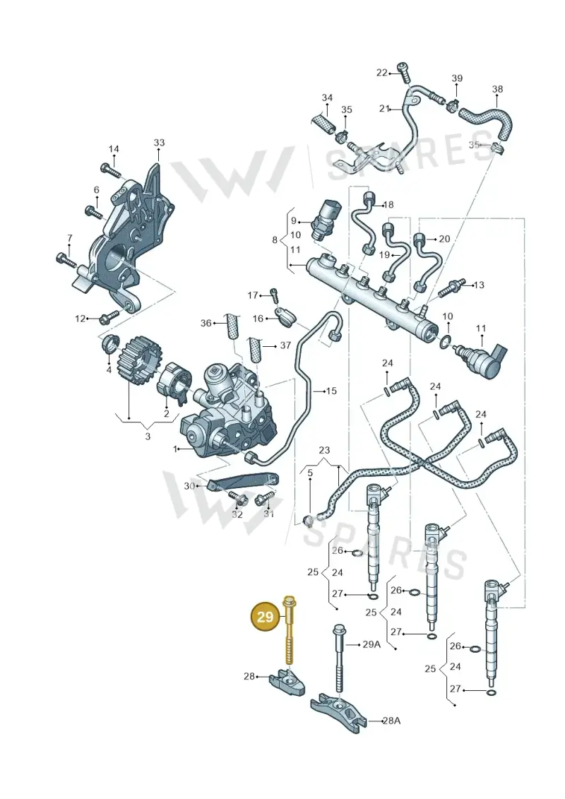 WHT006449 — Audi A1 Sportback (2014-2018) diagram 773130000, position 29