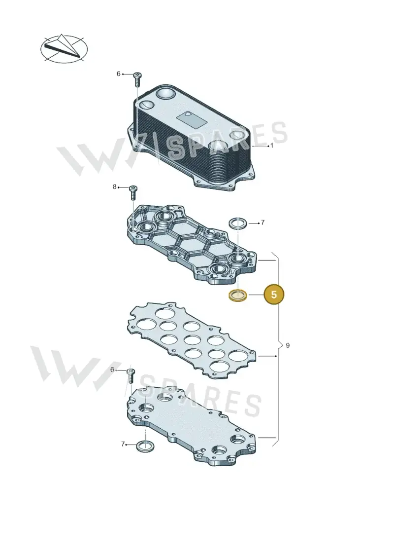WHT006493A — Audi R8 Spyder (2015-2024) diagram 846117010, position 5