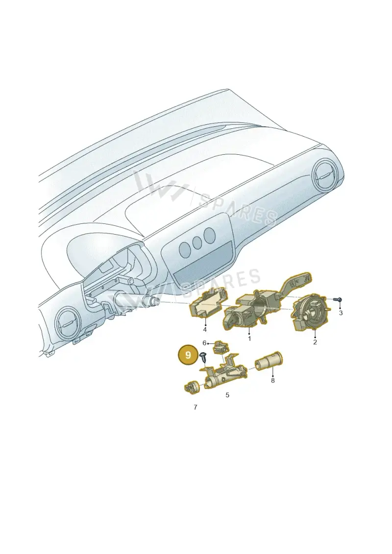 WHT006663 — Skoda Citigo (2019-2021) diagram 772953500, position 9