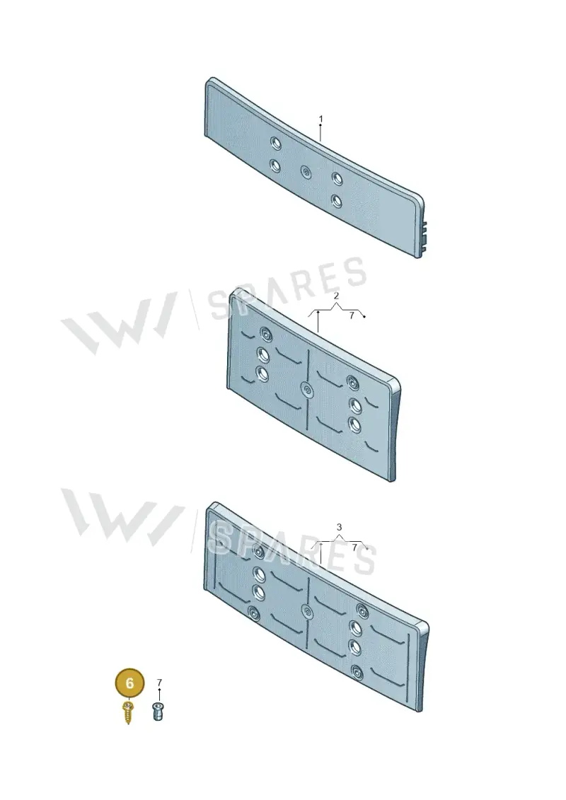 WHT006726 — Audi RS3 Limousine (2017-2020) diagram 853807400, position 6