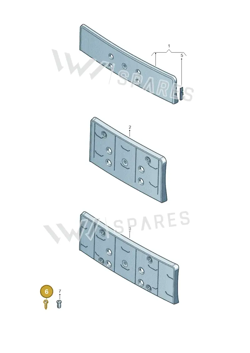 WHT006726 — Audi TT RS (2016-2023) diagram 898807400, position 6