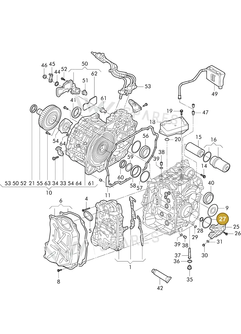 WHT006923 — Volkswagen Tayron (2018-) diagram 432321063, position 27