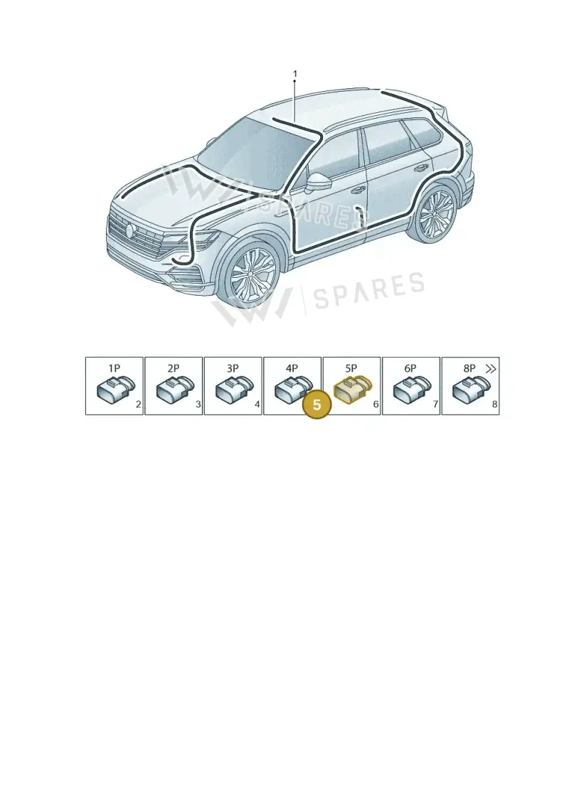 WHT006942 — Volkswagen Touareg (2017-2025) diagram 439971800, position 5