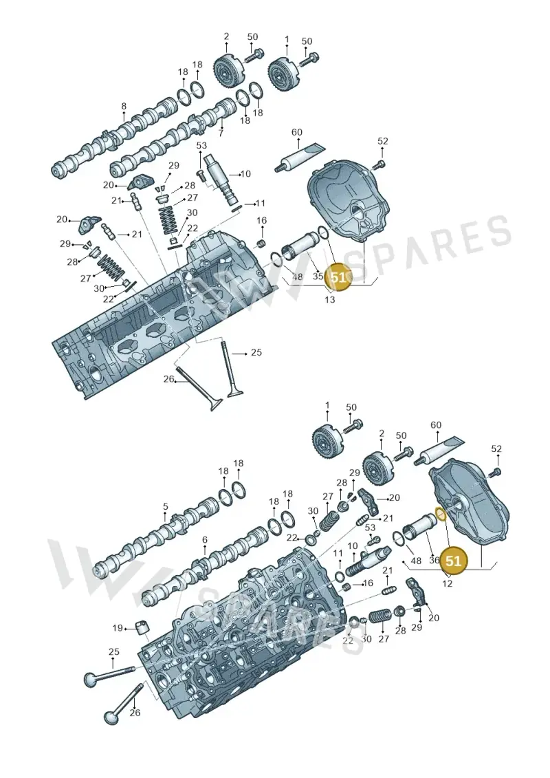 WHT007025 — Audi A7 Sportback (2010-2015) diagram 473109100, position 51
