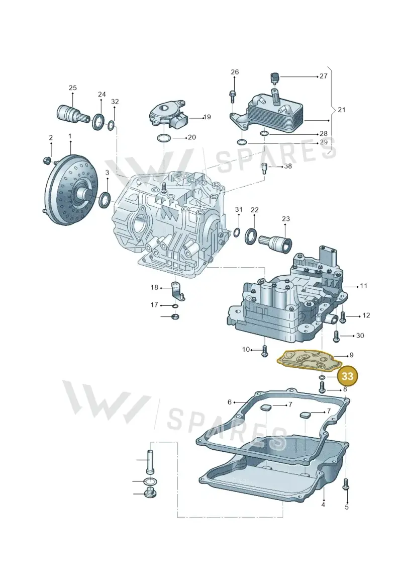 WHT007120 — Volkswagen Lavida XR (2023-) diagram 427321650, position 33