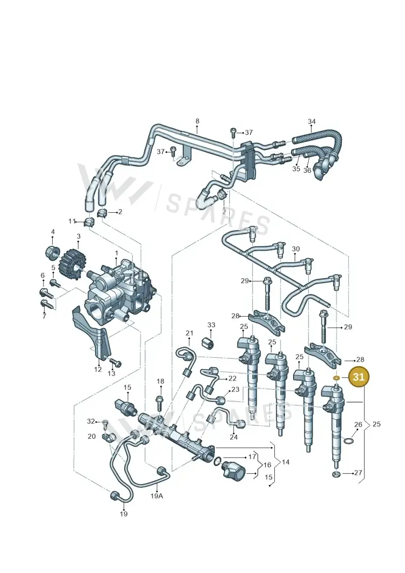 WHT007480A — Volkswagen Transport. multivan (2019-2024) diagram 807130000, position 31