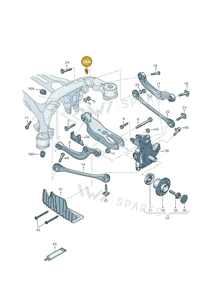 WHT007726 — Audi Q5 (2016-2025) diagram 896505200, position 18A