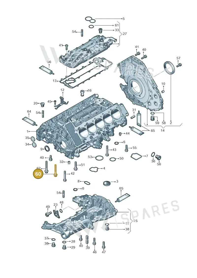 WHT007752 — Audi R8 Spyder (2015-2024) diagram 641103000, position 60