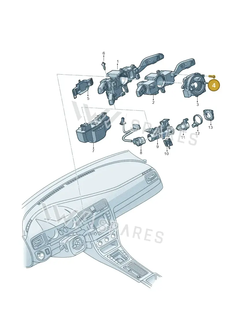 WHT008046 — Skoda Kushaq (2021-) diagram 879953500, position 4