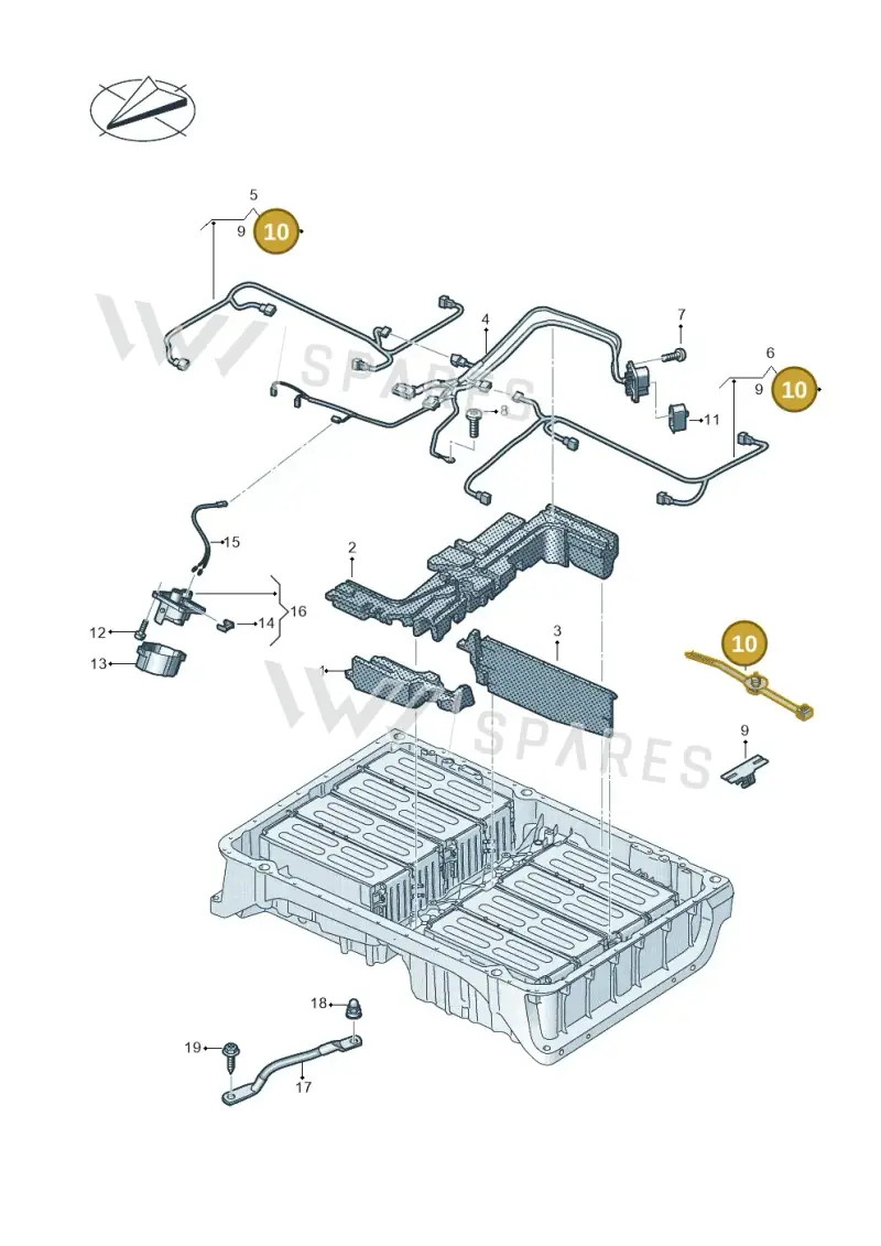 WHT008084 — Volkswagen Multivan (2021-) diagram 793915850, position 10