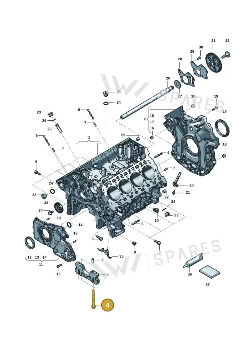 WHT008091 — Audi RS6 Avant (2019-2025) diagram 819103050, position 4