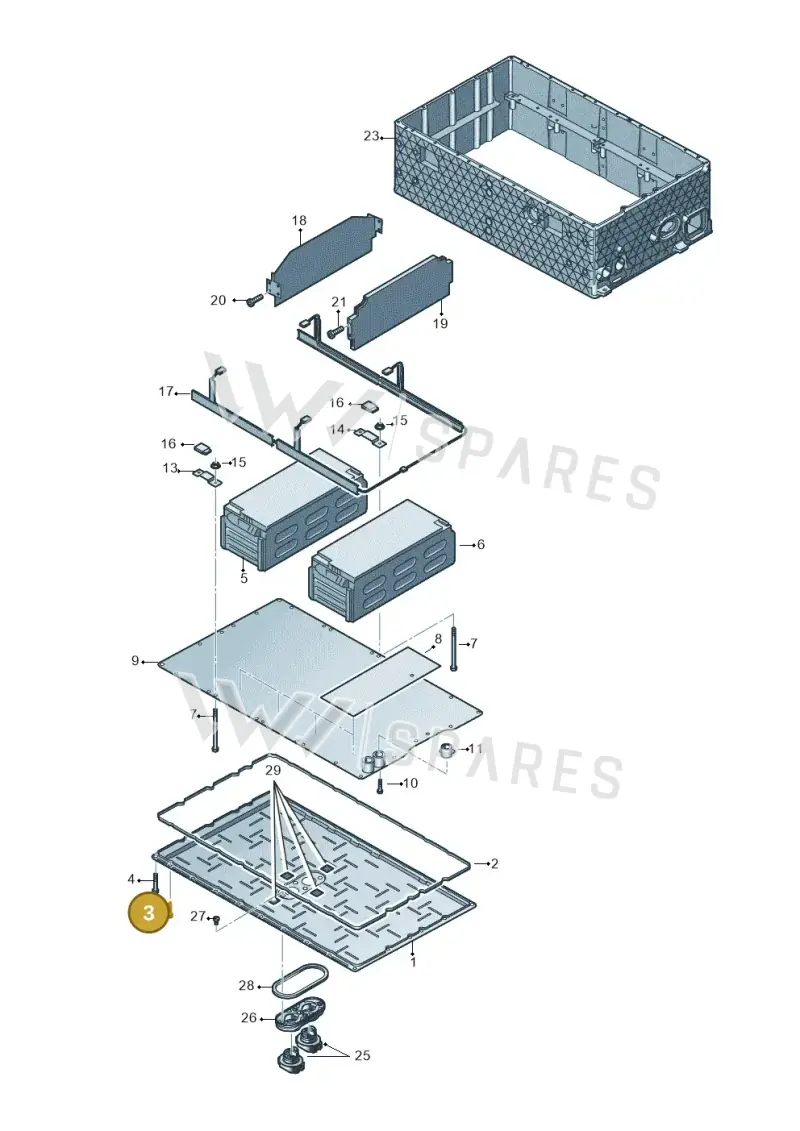 WHT008096 — Volkswagen Touareg (2017-2023) diagram 859915082, position 3