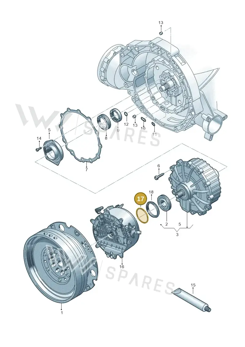 WHT008110AL — Audi A6 (2018-2025) diagram 896321650, position 17