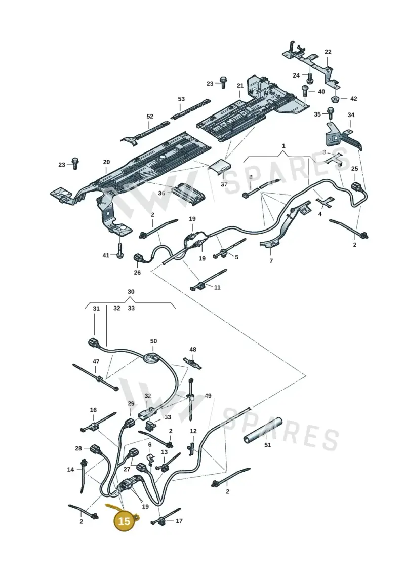 WHT008331 — Volkswagen ID.UNYX (2024-) diagram 11h970200, position 15
