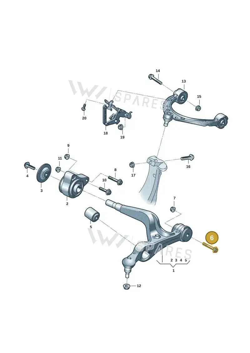 WHT008425 — Audi RS e-tron GT (2020-2025) diagram 4j1407010, position 6