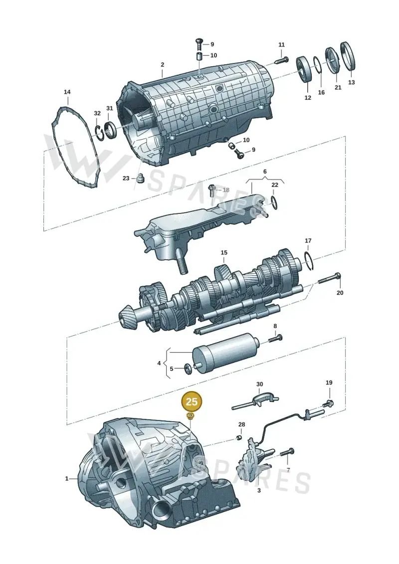 WHT008451 — Audi A5 Limousine (2024-2025) diagram 798325811, position 25