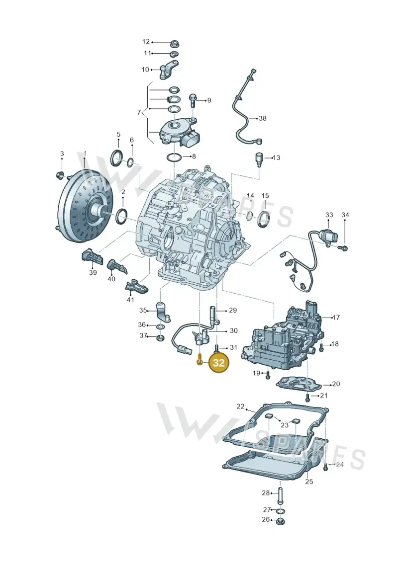 WHT008568 — Volkswagen Atlas Cross Sport (2023-) diagram 829321510, position 32