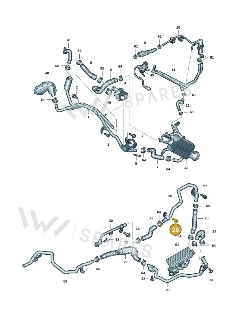 WHT008696 — Audi A6 (2018-2025) diagram 430121197, position 28