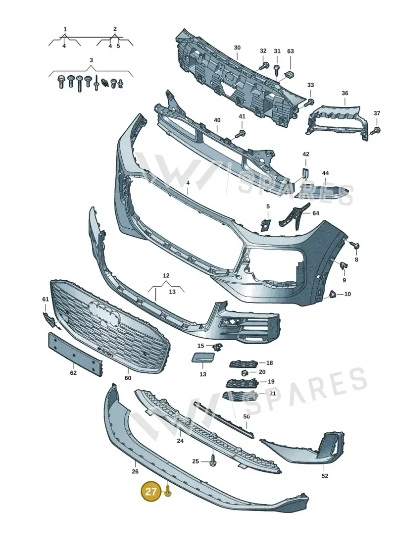 WHT008774 — Audi Q6 e-tron (2023-2025) diagram f5s807100, position 27