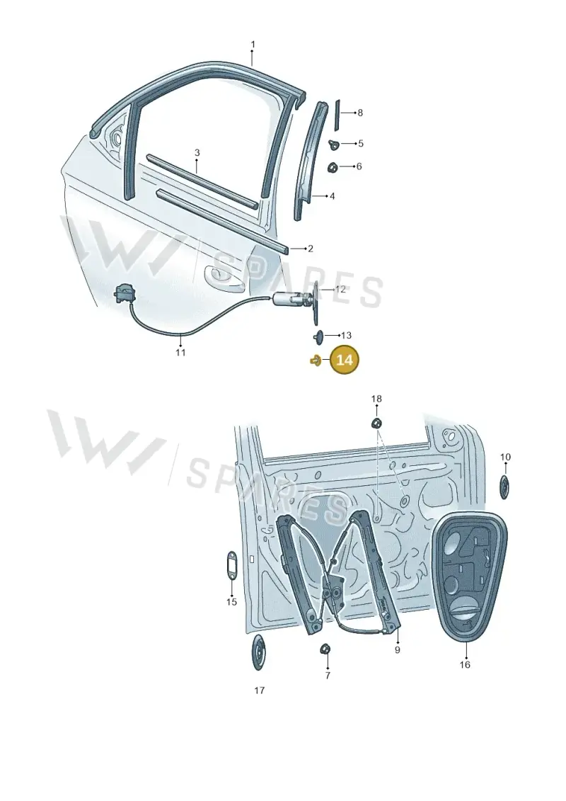 WHT008786 — Skoda Kamiq (2019-2020) diagram 584837060, position 14