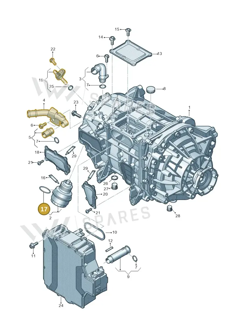 WHT008991 — Audi Q8 e-tron (2018-2025) diagram 586103500, position 17