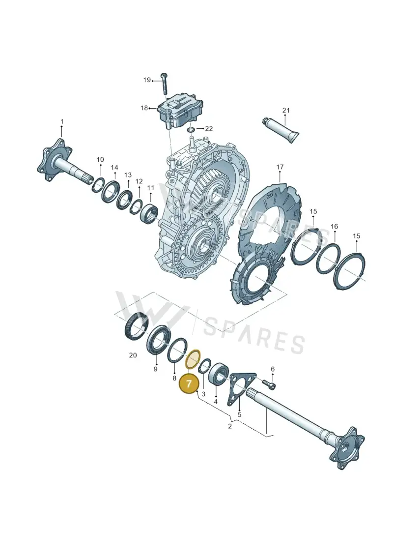 WHT009201 — Audi Q8 e-tron (2018-2025) diagram 586310050, position 7