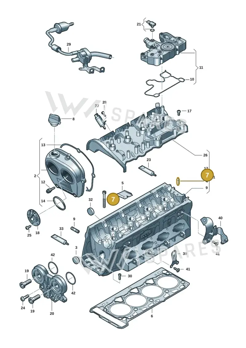 WHT009271 — Volkswagen Multivan (2021-) diagram 5h0103049, position 7