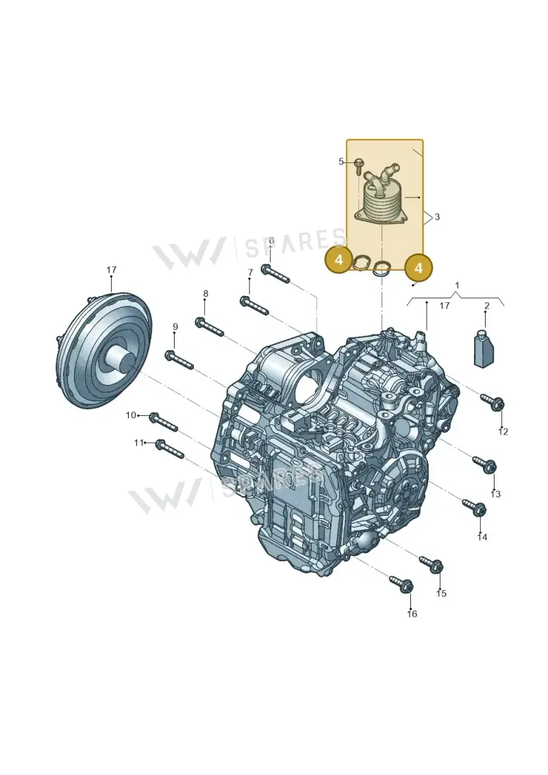 WHT009338 — Volkswagen Taos 1.4 (2020-2024) diagram 431300271, position 4