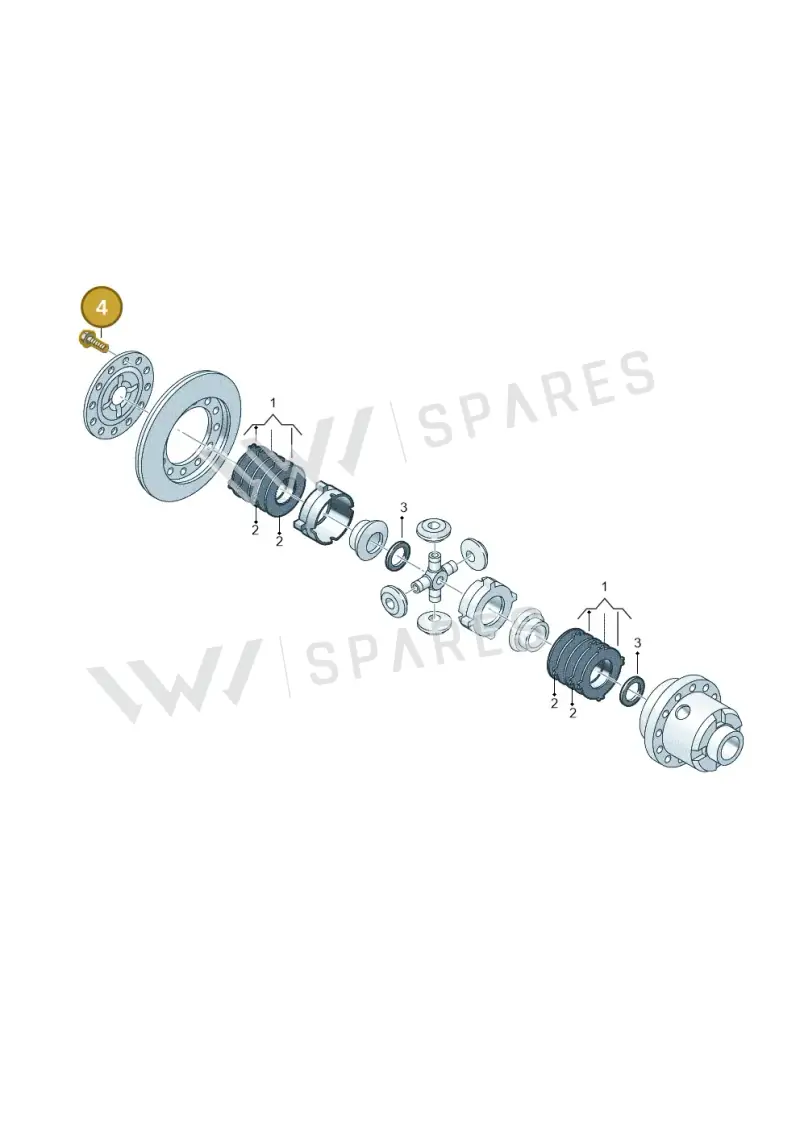 WHT009507 — Audi R8 Spyder (2015-2024) diagram 872409500, position 4