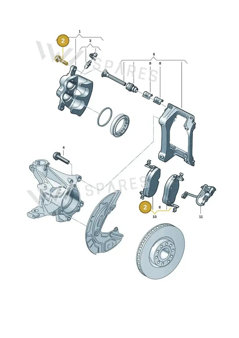 WHT010143 — Volkswagen ID.Buzz (2022-) diagram 15a615050, position 2