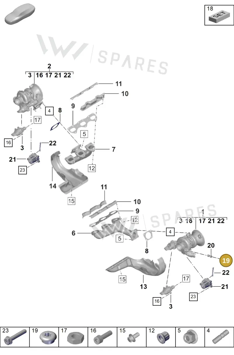 WHT011297 — Porsche 911 (2020-2022) diagram p57202000, position 19